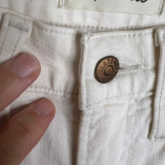 Madewell $138 The perfect Vintage Flare Crop Jean Size 24 NI959 - Picture 4 of 10